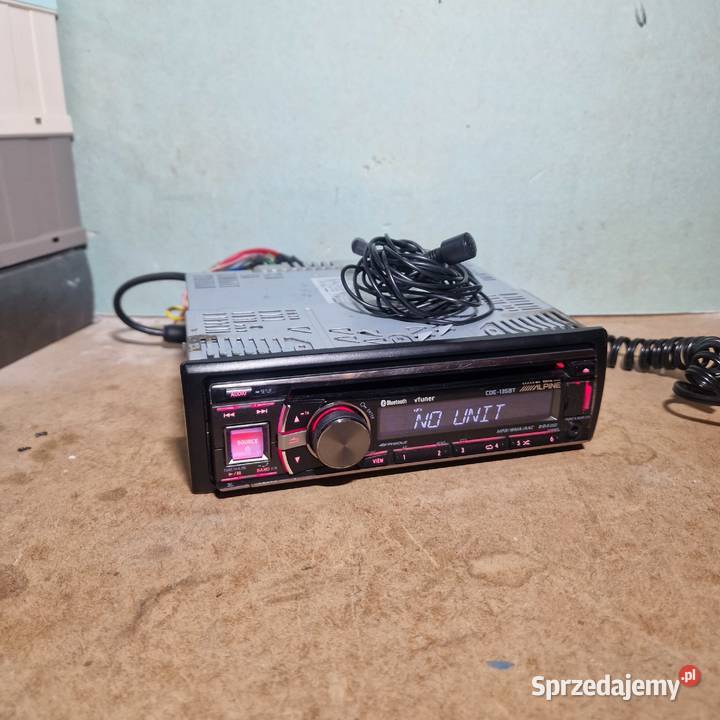 Radio samochodowe Alpine CDE135BT Bluetooth Aux Dzierzby Szlacheckie