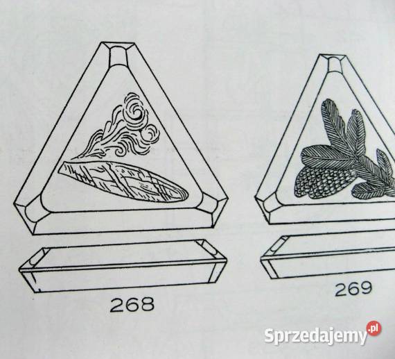 stara popielniczka cygaro HSG Hortensja Warszawa