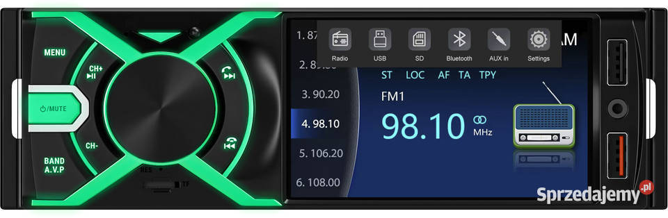 Radio samochodowe NAVITEL RD9 Bluetooth Pilot Łuszczów Drugi