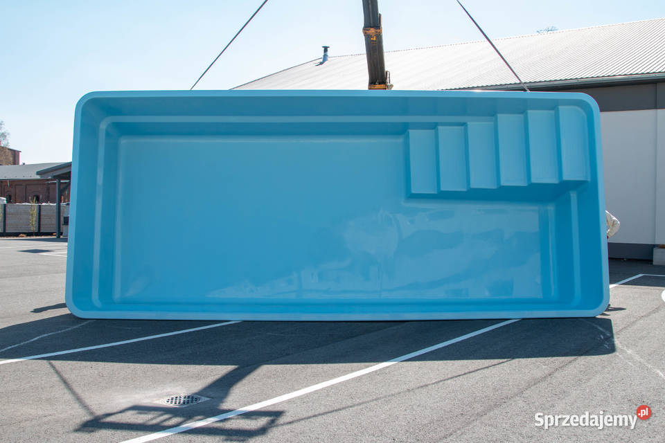 Basen ogrodowy poliestrowy Komplet 75x32 Olsztyn