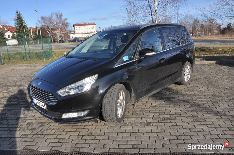 Ford Galaxy Titanium MK4 2016r czarny nieuszkodzony