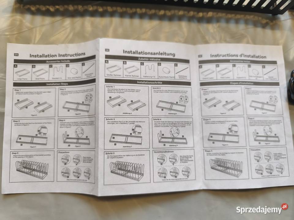 Suszarka do naczyń Palędzie