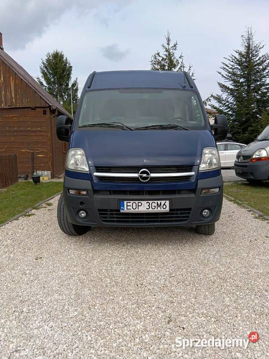 Opel Movano 25 dCi 120 L3H2 granatowy Przytyk
