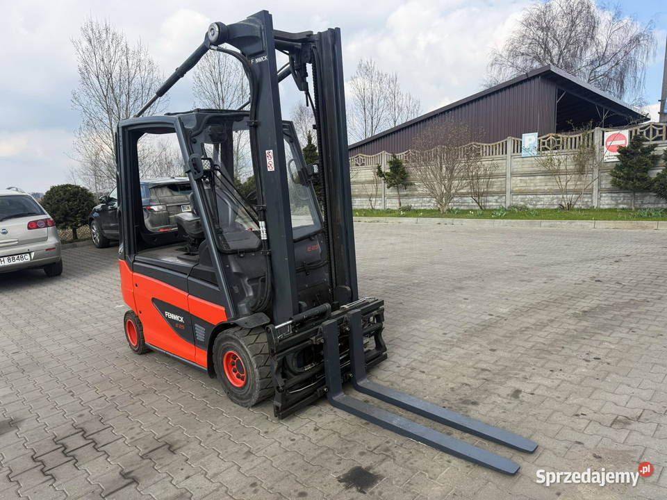wózek widłowy elektryczny LINDE E25 przesuw Działoszyn