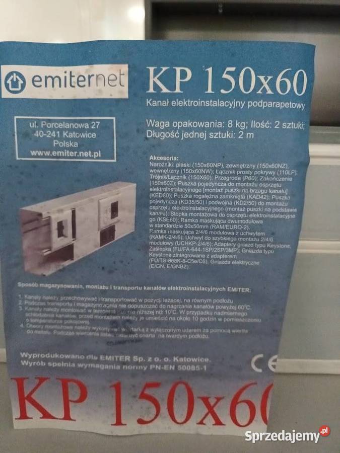 kanały elektroinstalacyjne na kable 10 małopolskie