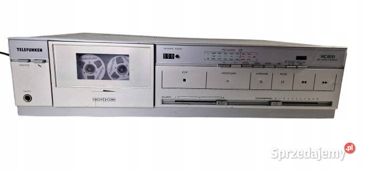 Magnetofon Cassette Deck Telefunken HC800 HC 800 wielkopolskie