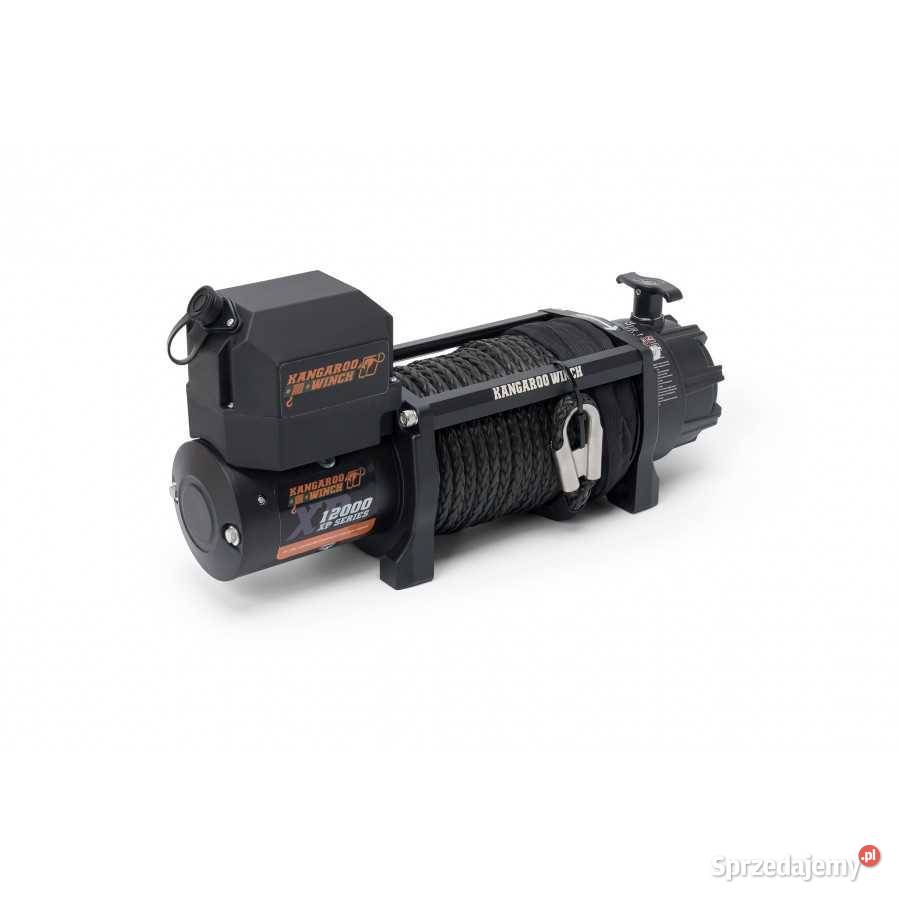Wyciągarka K12000XP 12V z liną syntetyczną i Pasłęk