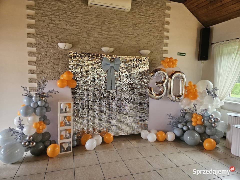 Dekoracje imprez ścianki balonowe Kalisz