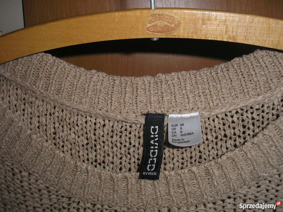 sweterek dłuższy tył 38 Dyvided Słupsk