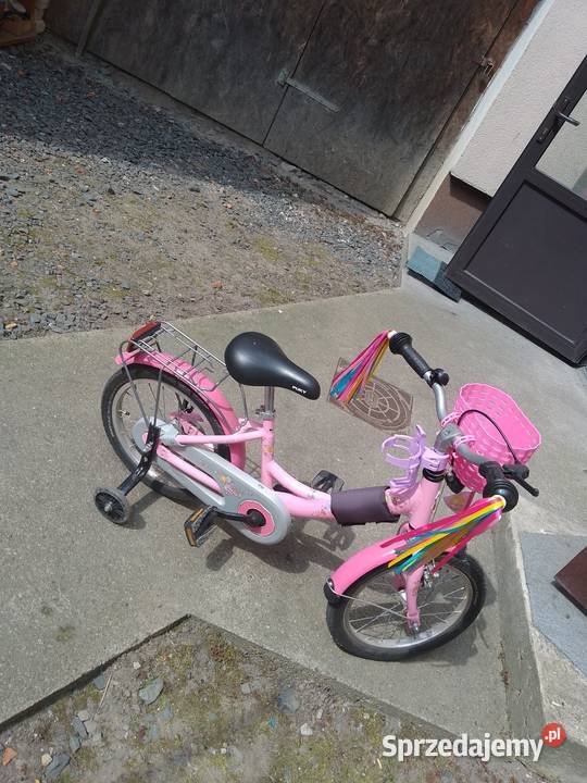 Rowerek dziewczynki Bagażnik Rowerki zachodniopomorskie sprzedam