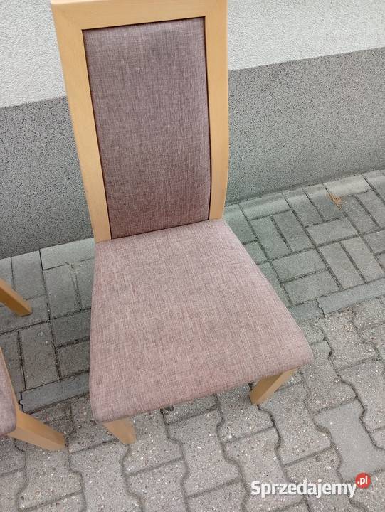 Dwa krzesła debowe Sonoma dąb stan Krzesła Siemianowice Śląskie