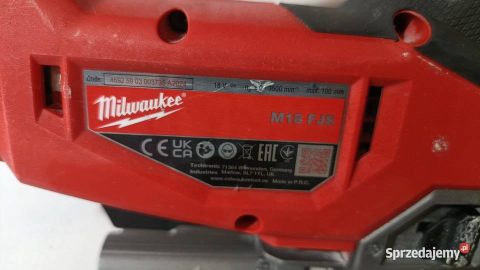 Wyrzynarka Milwaukee Akumulatorowa Szlifierki kątowe Katowice sprzedam