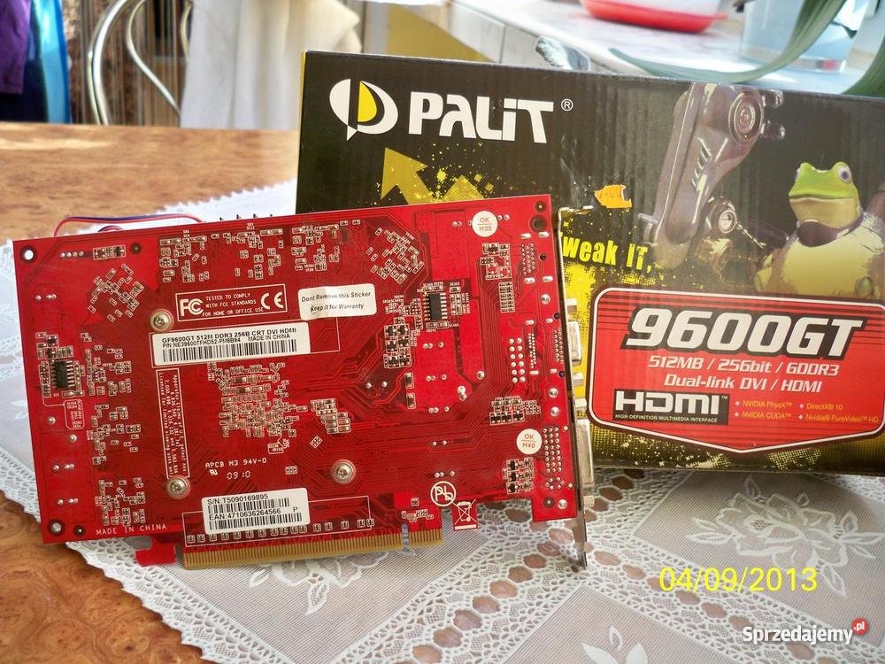 Karta Graficzna Nvidia Geforce Palit 9600GT 512M Dubeninki