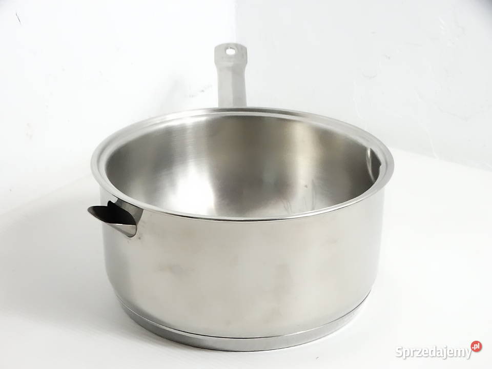 Włoski rondel ze stali nierdzewnej Frabosk 1810