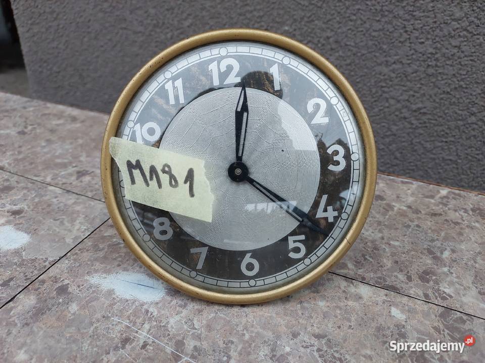 M181 Mechanizm starego zegara chodzik balansowy Antyki