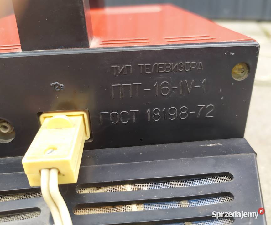 Stary radziecki telewizorek Elektronika WL100 Antyki lubuskie Zielona Góra sprzedam