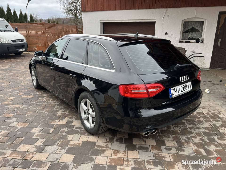 Audi a4 b8 20 190 szanowana czysta zadbana relingi dachowe dolnośląskie Krośnice