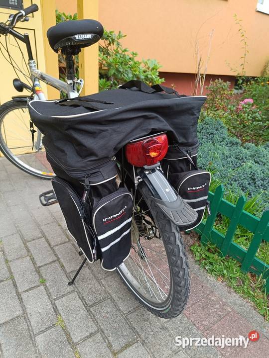 Sakwa rowerowa 3 komorowa IMPACT poj46l Gdynia