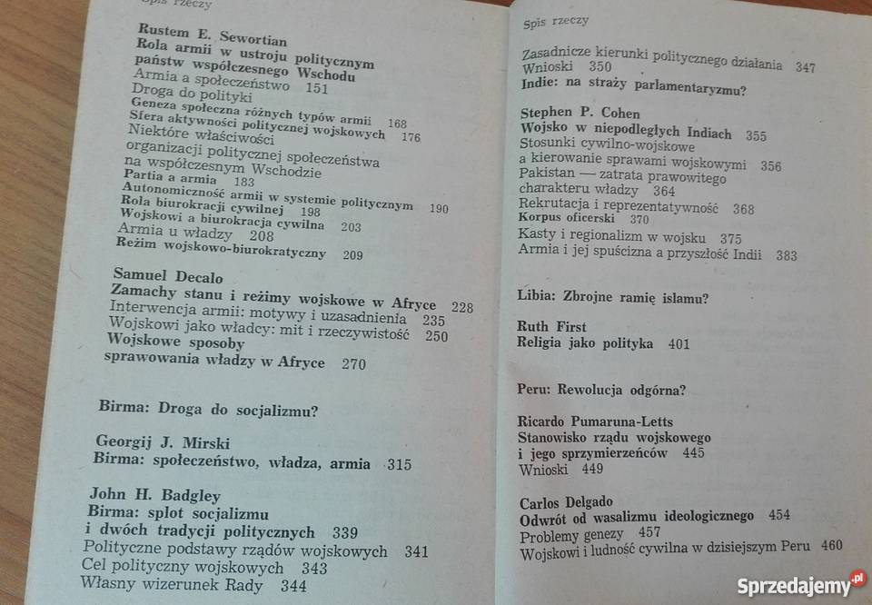 Wojsko i społeczeństwo w Trzecim Świecie