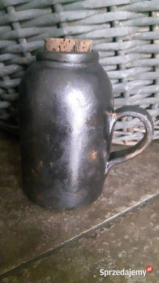 Butelka ceramiczna ręcznie wykonana Otwock