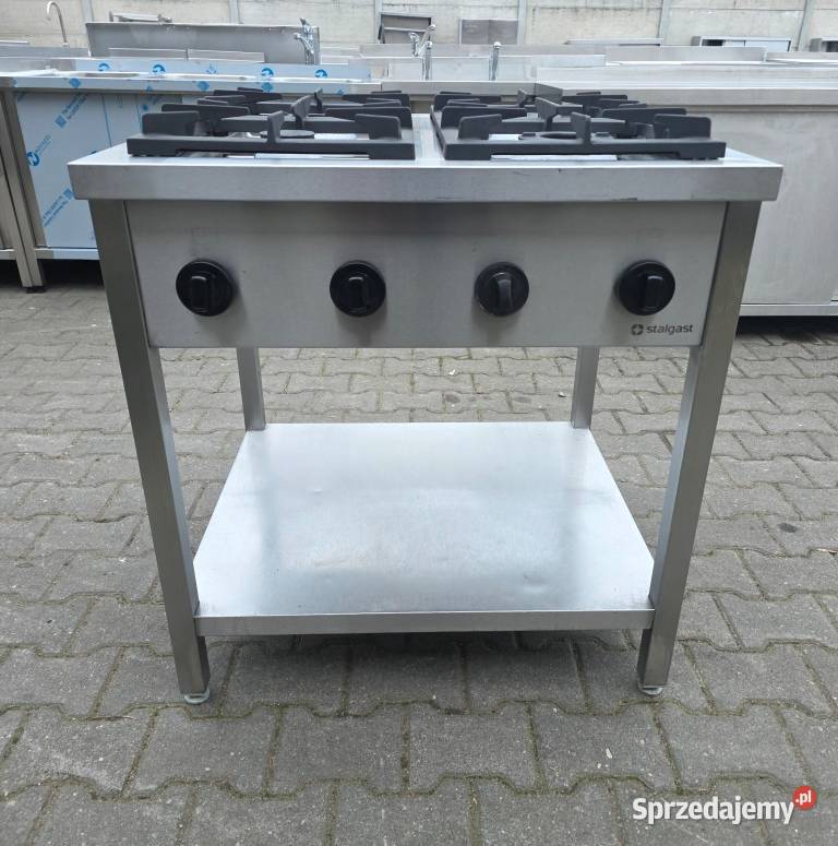 Kuchnia Gaz 4 Palniki STALGAST Moc 225 kW M1289 Nowe Skalmierzyce