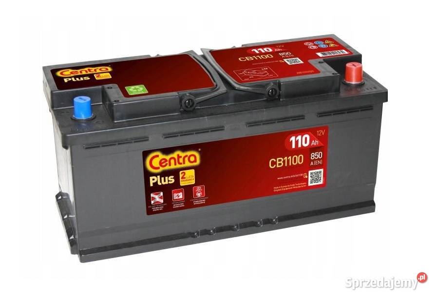 AKUMULATOR CENTRA PLUS 110AH 850A P wym Lublin