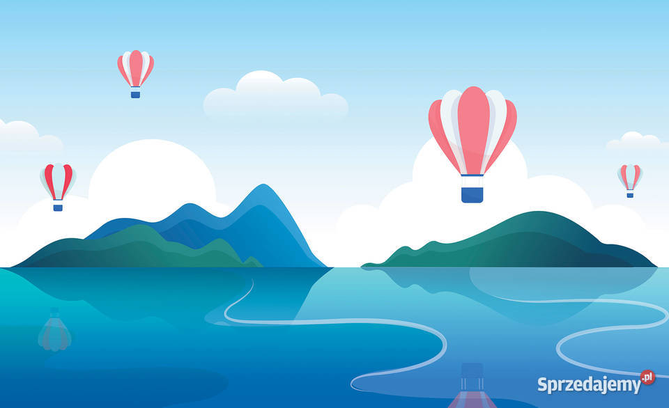 Tapety dzieci rakieta góry balony Leszno