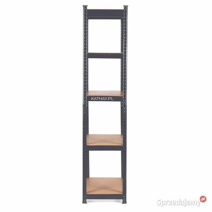 Regał magazynowy metalowy antracytowy grafitowy 90cm wielkopolskie Poznań
