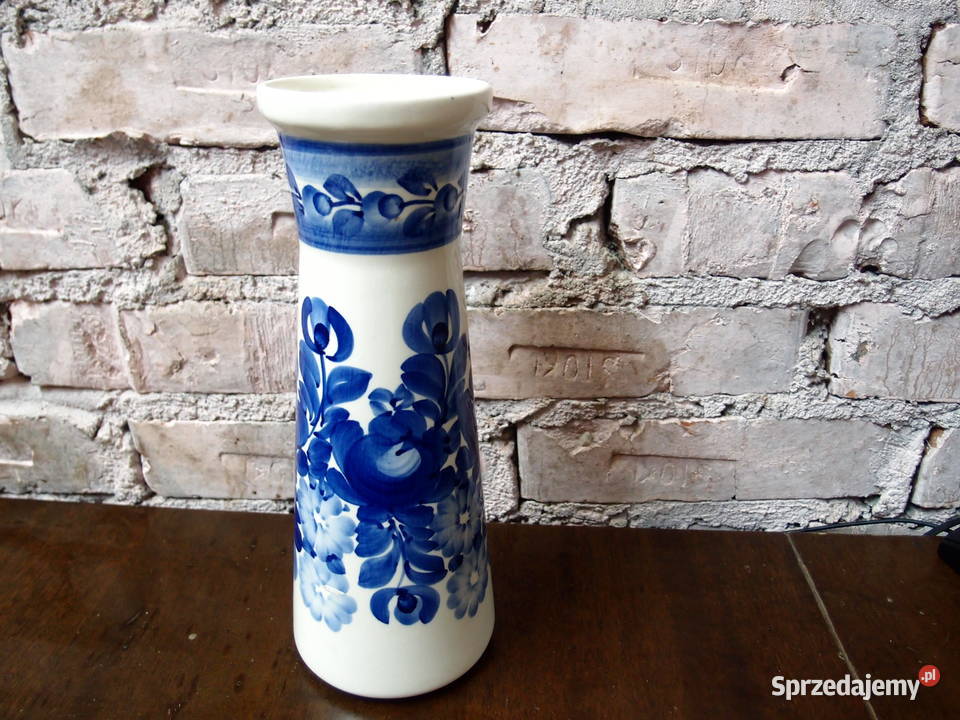 Wazon ZF Koło wys 28 Produkcja lata 60te Antyki, Sztuka, Kolekcje Łódź