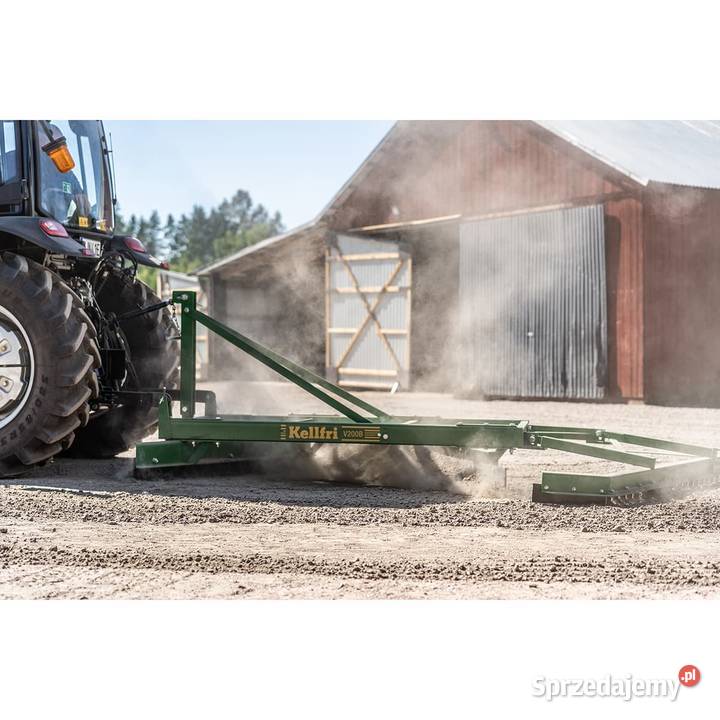 Równiarka drogowa dwulemieszowa 2 m skręcana