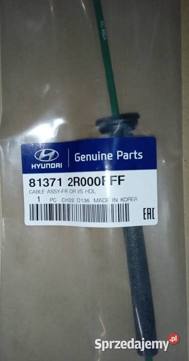 Linka otwierania drzwi Hyundai i30 813712R000FFF Łódź