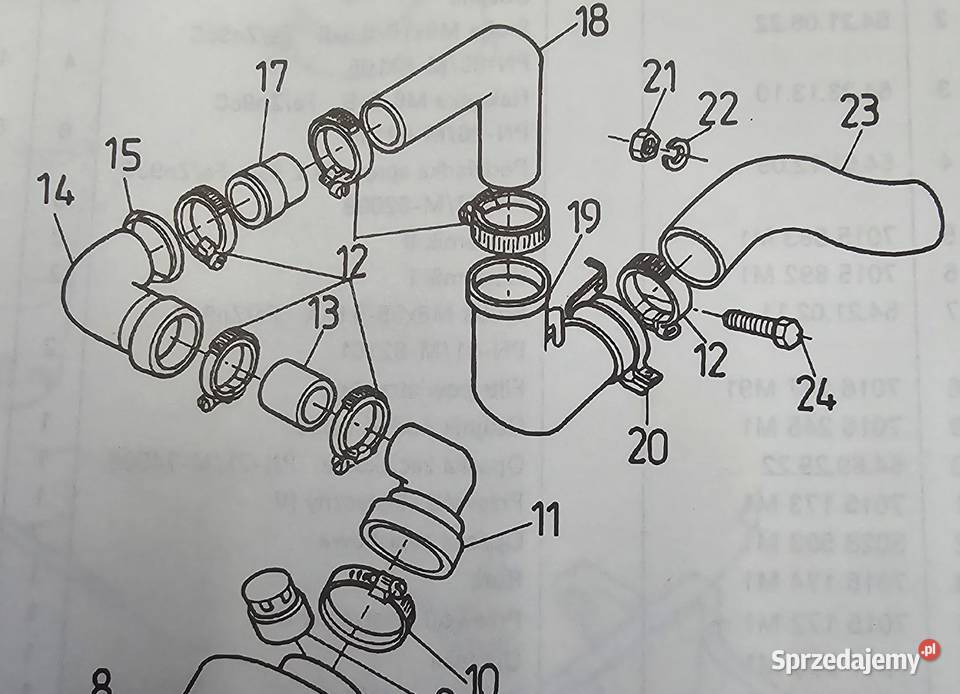Ursus 60126024 guma powietrza PRL REZERWACJA Do ciągników sprzedam
