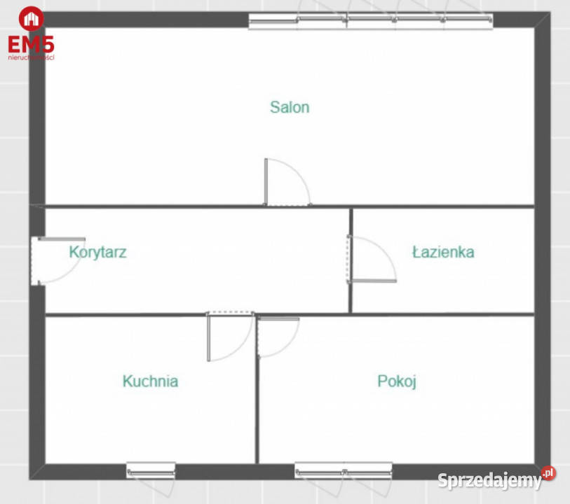 Mieszkanie Białystok 51m2 2 pokojowe
