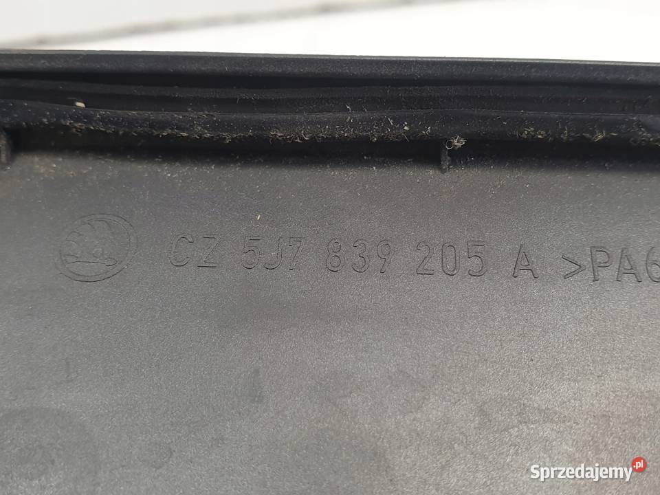 Skoda Roomster KLAMKA DRZWI Lewy tył KIEROWCY osobowe