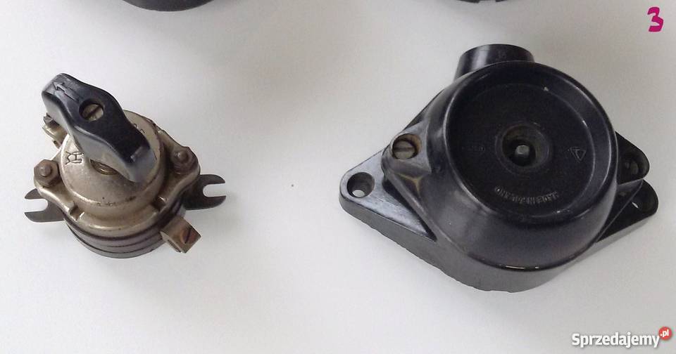 Stare bakelitowe oprawy elektryczne styl Elektryka i akcesoria mazowieckie Warszawa