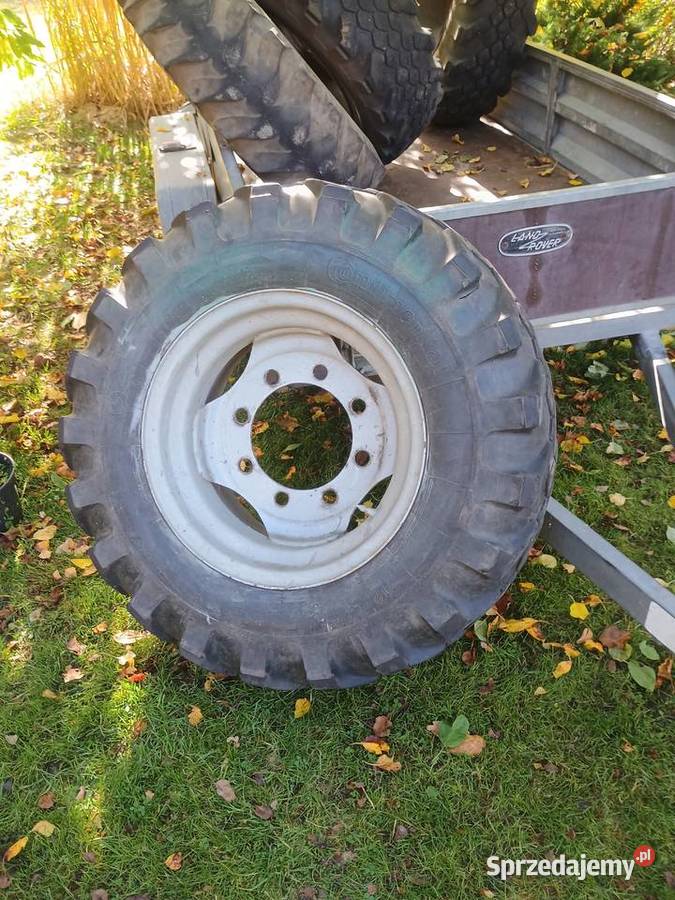 Koła 125R20 kpl felgi 11x20 do przyczepy Bronów sprzedam