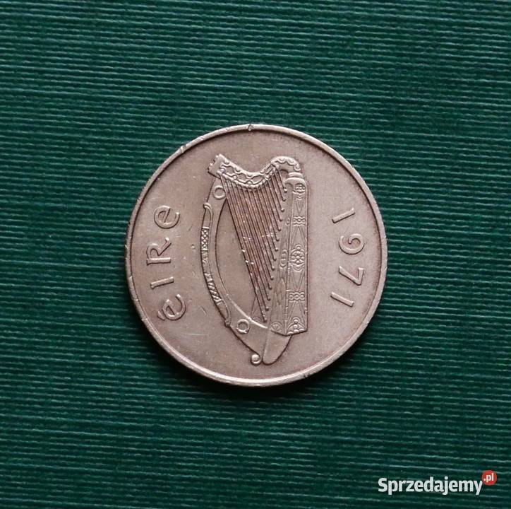 IRLANDIA 2 pensy 1971r Numizmatyka