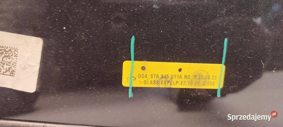 SKODA KAROQ SZYBA CZOŁOWA PRZEDNIA 57A845011A osobowe dolnośląskie sprzedam