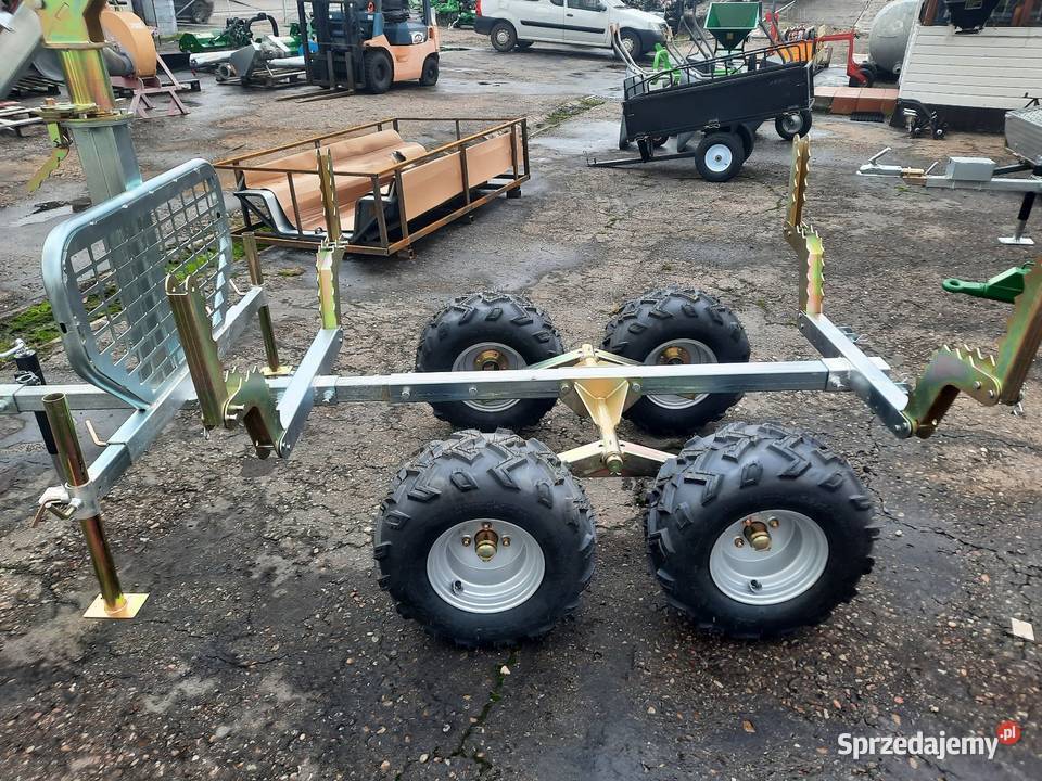 Przyczepa leśna z wywrotem do ATV QUAD Przyczepy i naczepy Tarnów