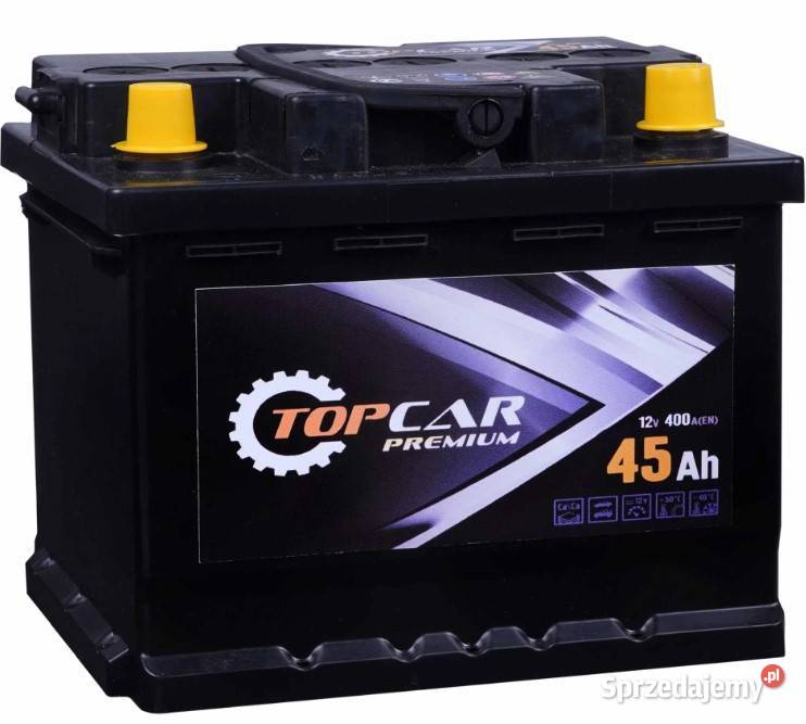 Akumulator TOPCAR PREMIUM 45Ah 400A Wałbrzych