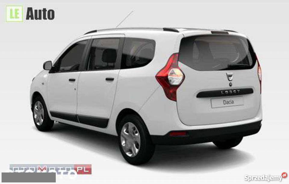 Dacia Lodgy bialy Rok produkcji 2015 śląskie Tarnowskie Góry