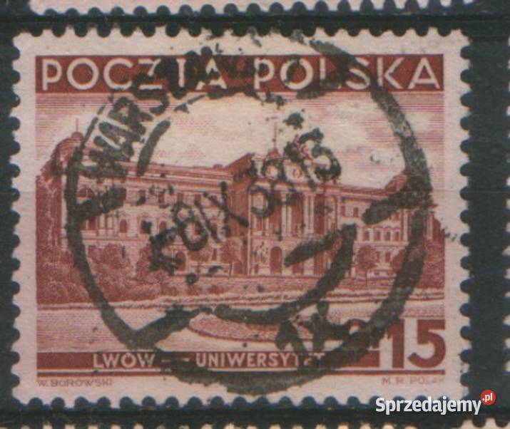 Zn PMW Fi 296 kas 1937 Warszawa śląskie