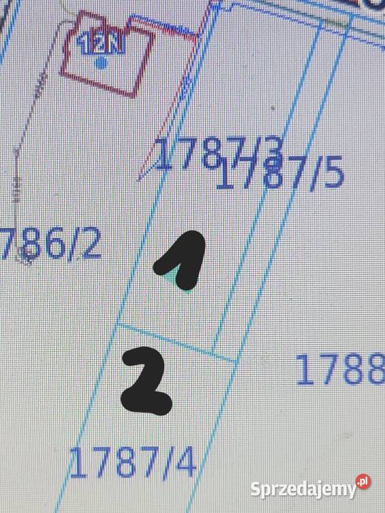 Działka budowlana Dąbrowa Tarnowska Ulinów 1200m2 sprzedam