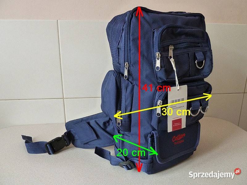 NOWY Plecak z Wodoodpornego Materiału