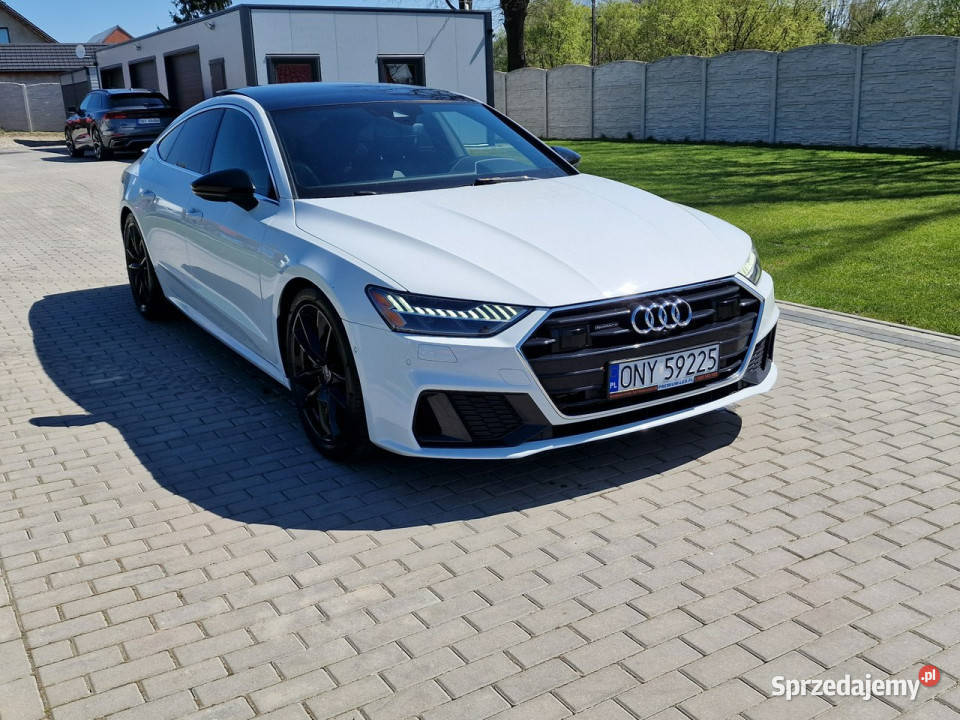 Audi A7 Sportback 30tfsi 340 Mod2022 Biała Perła klimatyzacja Strobice sprzedam