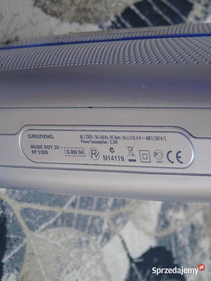 Radio Grundig Miusic Boy 50RP sprawne WYSYŁKA Radioodtwarzacze podkarpackie Jasło
