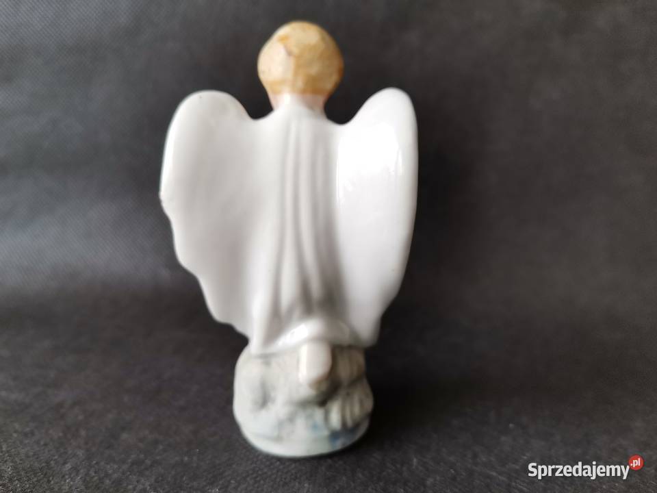 Stara przedwojenna mała figurka Śląski Anioł Katowice sprzedam