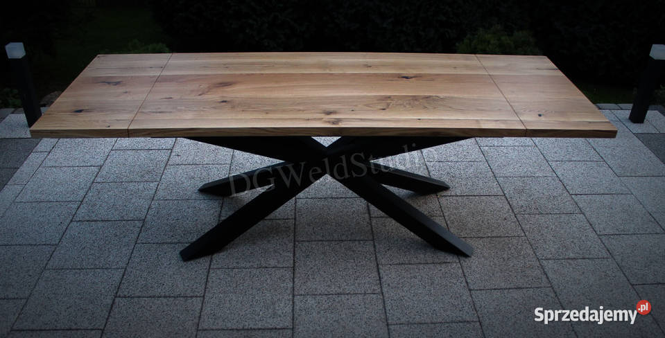 Stół dębowy SPIDER nowoczesny stół pająk loft Wieliczka