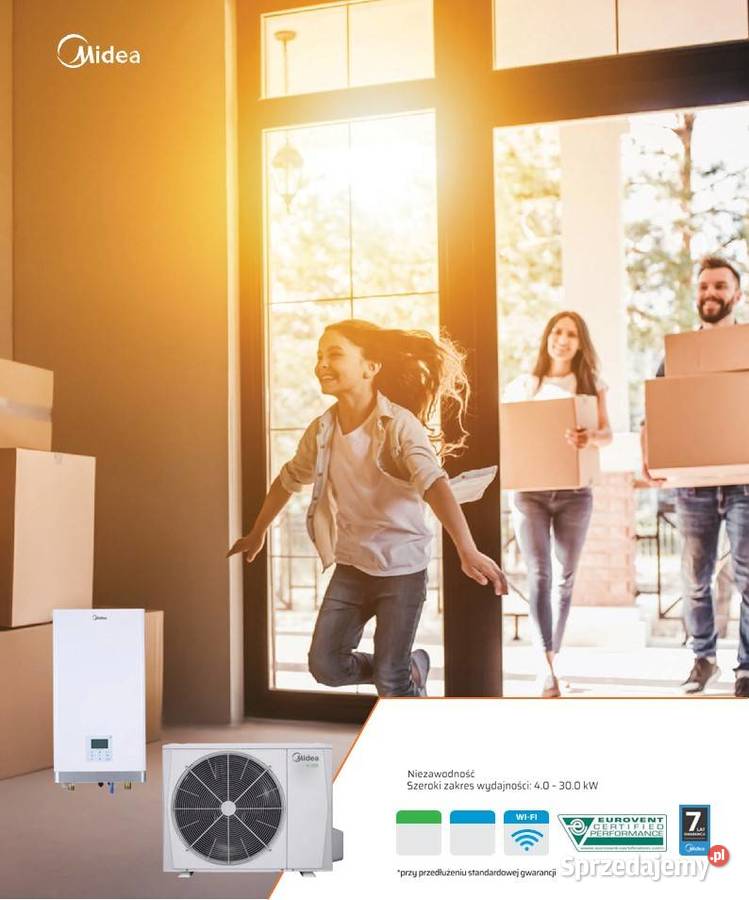 Pompa ciepła Split MIDEA MThermal10B1HB V10kW Pompy ciepła