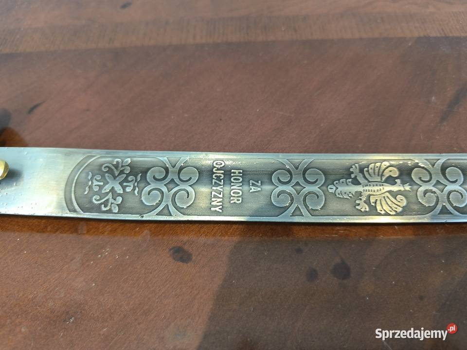 Piękna szabla polska Gen Sikorskiego Honor Łódź